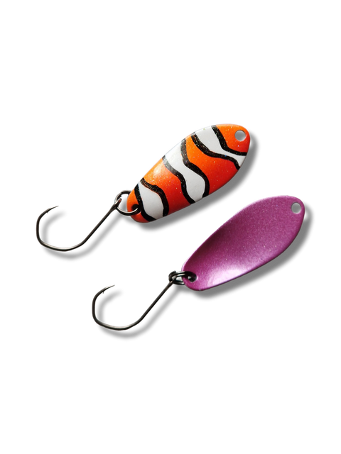 Troutbaits Trout Rocker Spoon Clown 2,5g #1